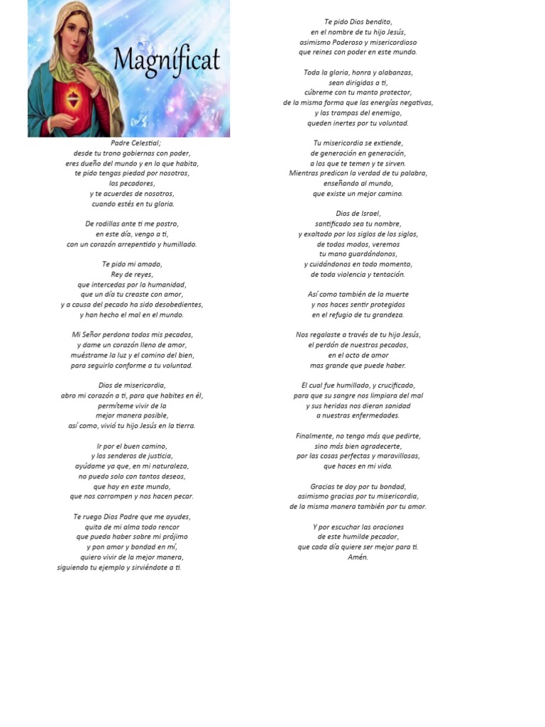 La Magnifica. | PDF | Pecado | Amor