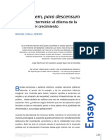 Si Vis Pacem, para Descensum Declive o Exterminio: El Dilema de La Izquierda Del Crecimiento