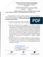 Obiectivele FSLI Pentru Perioada Următoare