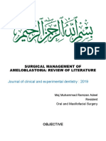 Ameloblastoma JCM