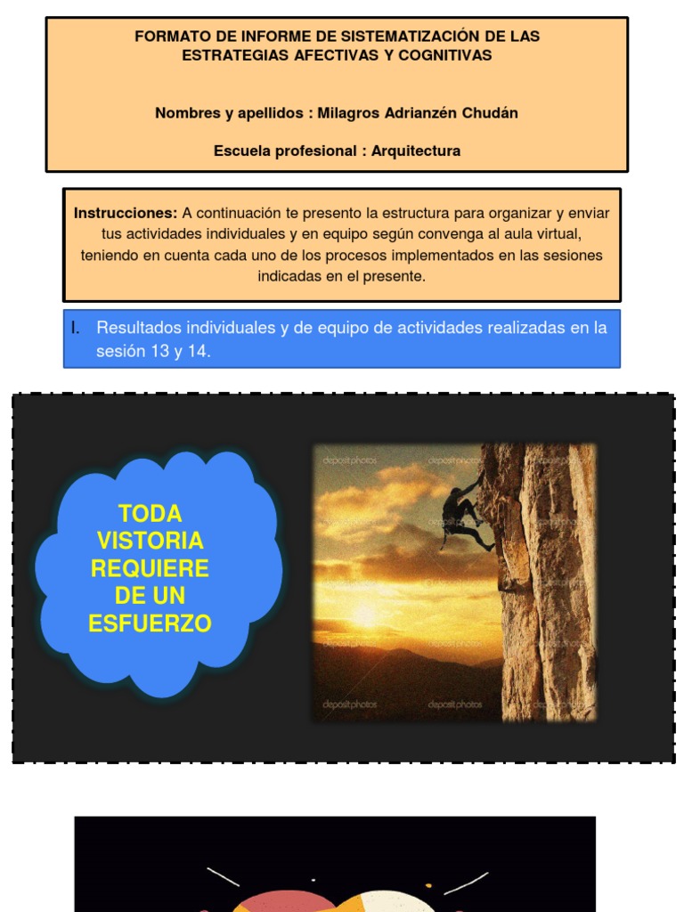 Informe de Estrategias de Aprendizaje | PDF | Aprendizaje | Motivacional