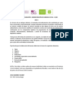 Taller de Consolidación de Administración en Farmacia