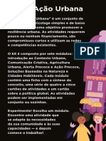 Kit de Ação Urbana promove resiliência comunitária