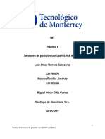 Posición con sensores LabVIEW Arduino