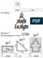 Le Périmètre Dun Polygone CM2