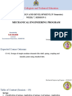 Design and Development of Mechanical Springs