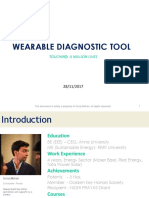 Pitchdeck WearableDiagostic