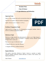 Class 10 Science Chapter 10 Revision Notes