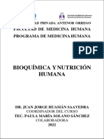 Guía de Prácticas Bioquímica y Nutrición Humana Upao 2022
