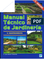 Gil, F y Velarde, Albert - Manual tecnico de jardineria II Mantenimiento