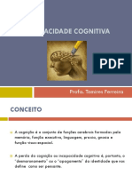 Incapacidade cognitiva e demências