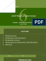 PROKOM 06 Fungsi Dan Script