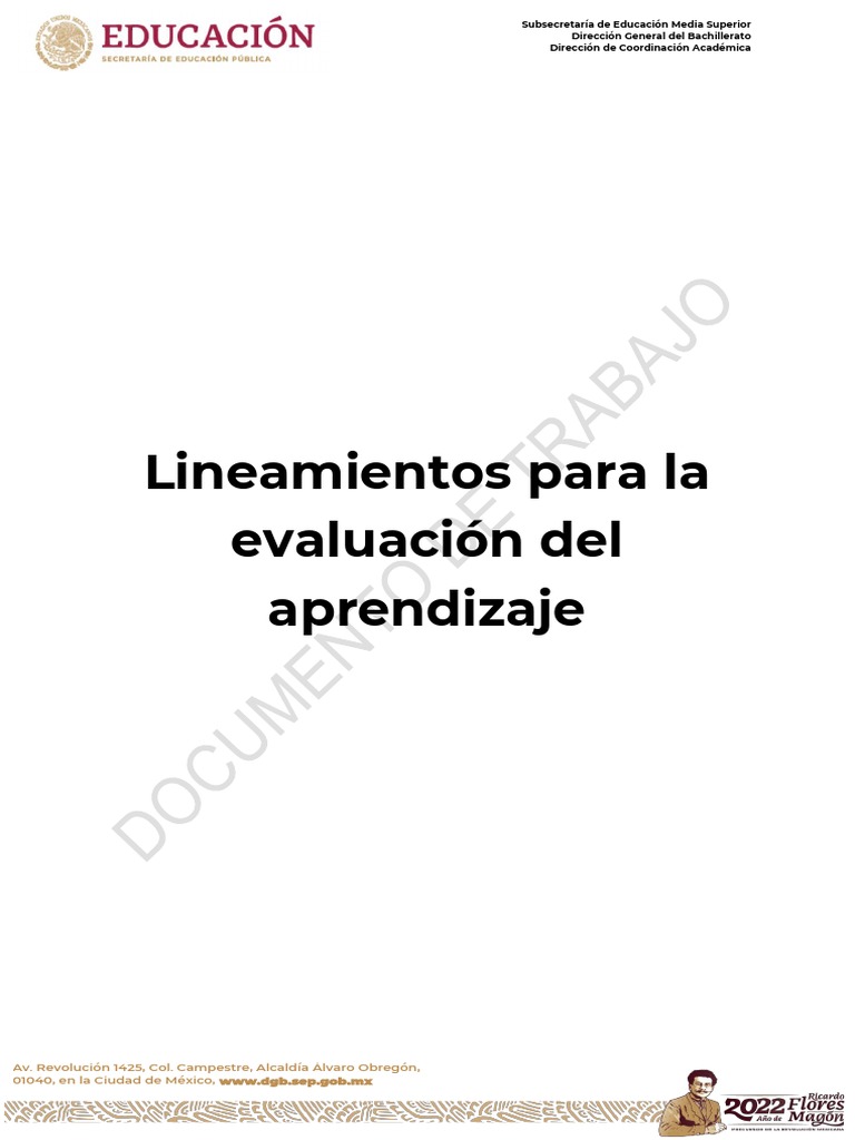 Lineamientos De Evaluacion Mep 2024