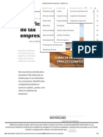 Clasificación de las empresas - Gestion