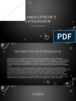 Valores Cívicos y Ciudadanos