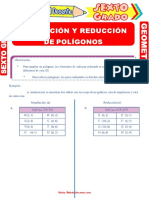 Ampliación y Reducción de Polígonos para Sexto Grado de Primaria