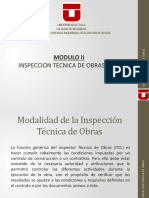 2.- Modulo II Inspeccion Tecnica de Obras