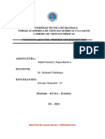 10mo A - Reactivo de Salud Sexual y Reproductiva