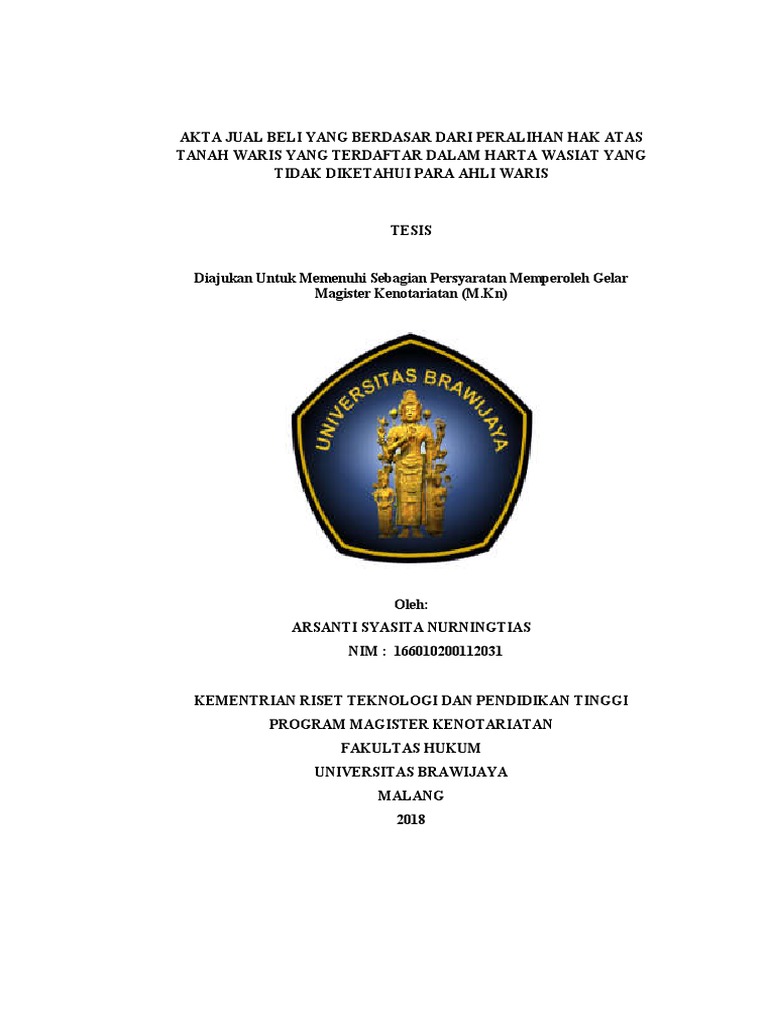 Contoh tesis s2 pdf