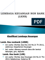 Klasifikasi Lembaga Keuangan
