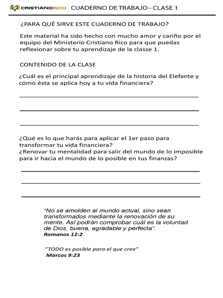 Workbook Aula 1 Espanol Pdf