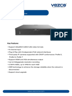 VZ NVR E81080 P Datasheet VEZCO