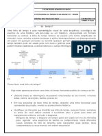 PROJETO INTERATIVO DE PESQUISA AO BAIRRO ELIAS BRAGATTO - Linha Do Tempo