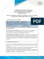 Guía de actividades y rúbrica de evaluación - Unidad 1 - Tarea 2 - Creación de protocolos (1)