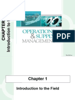 Module 1 - Introduction To Operations Management
