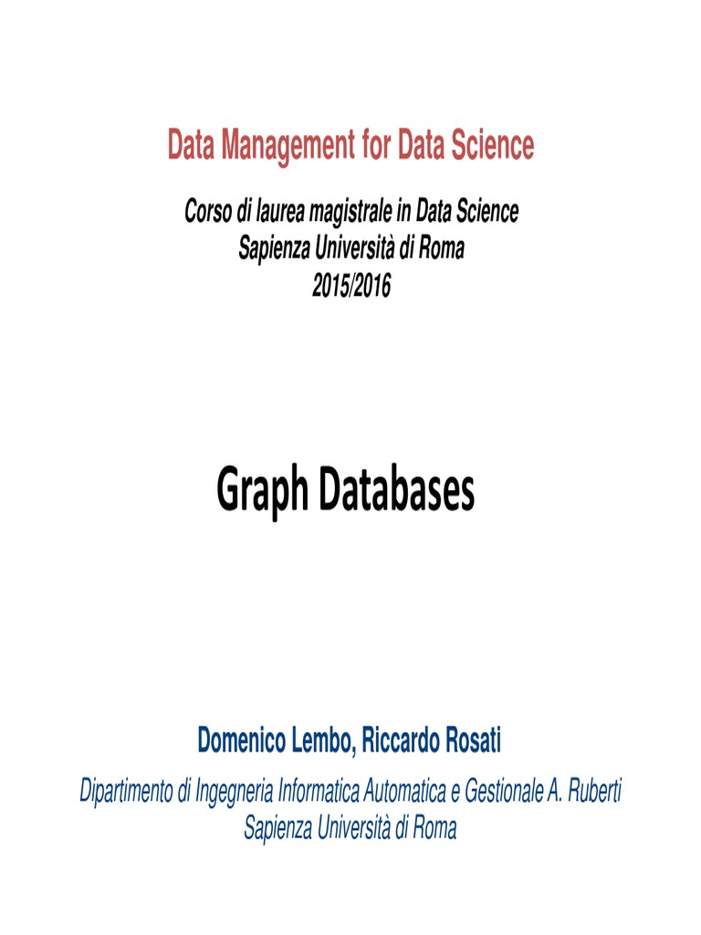 Graph Databases PDF Resource Description Framework Vertex (Graph Theory)
