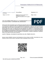 Tesis203804 - Litis - No Forma Parte de Ella La Contestación A La Vista Dada Al Actor Con Las Excepciones y Defensas Del Demandado