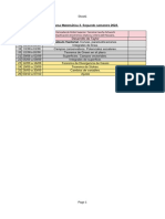 Cronograma 2do Semestre