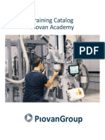 Training Catalog Piovan Academy