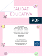 Calidad Educativa