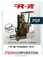 TCM FR7 Electric Reach Truck Training Test PDF