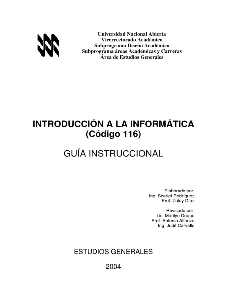 Introduccion A La Informatica | PDF | Periférico | Hardware de la ...