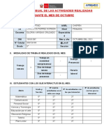 Informe Mes de Octubre 5º