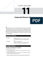 Corporate Finance (2) : Study Session