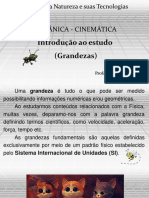 Aula 01 Introducao Ao Estudo Da Cinematica