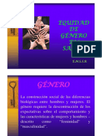 EQUIDAD DE GÉNERO (9NA) Exp.