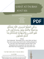 Tafsir Surat Attaubah 105