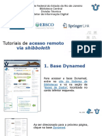 Tutorial de Acesso Remoto - Shibboleth PDF