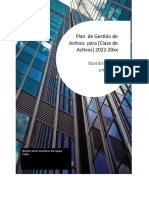 Plantilla Plan de Gestion de Activos