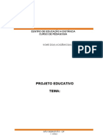 PROJETO EDUCATIVO - 2022 2 Modelo de Trabalho Escrito.