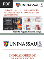 Unidade 01 - Planejamento e Controle Da Manutenção