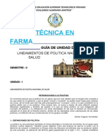 Unidad-1 LINEAMIENTOS DE POLITICA NACIONAL II-SEM