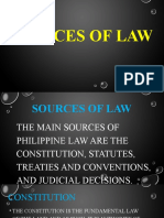 Sources of LAW