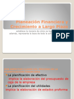 Planeación Financiera y Crecimiento A Largo Plazo