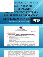 RPMS PPST 2021 2022 Guidelines