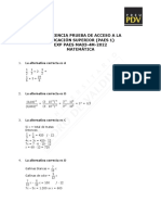 Experiencia PAES Matemática 2022